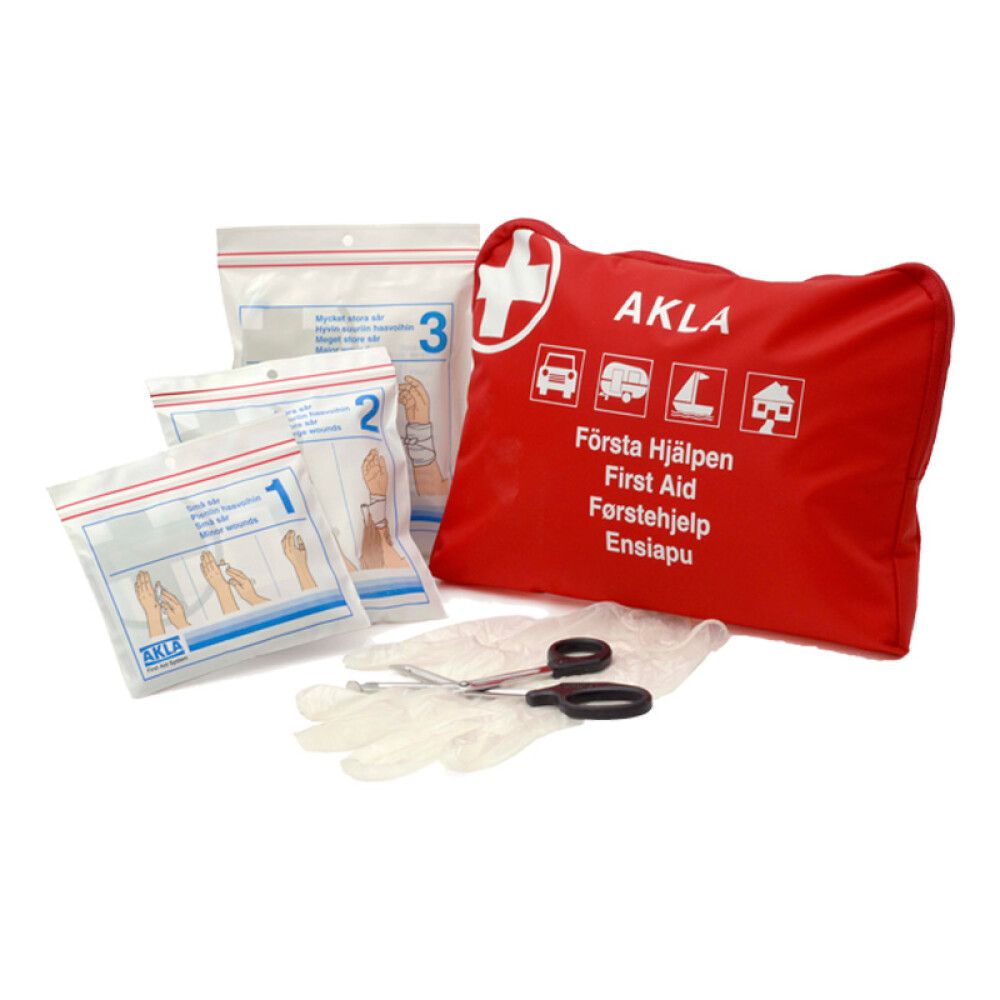 Førstehjælpspude Mellem Rød