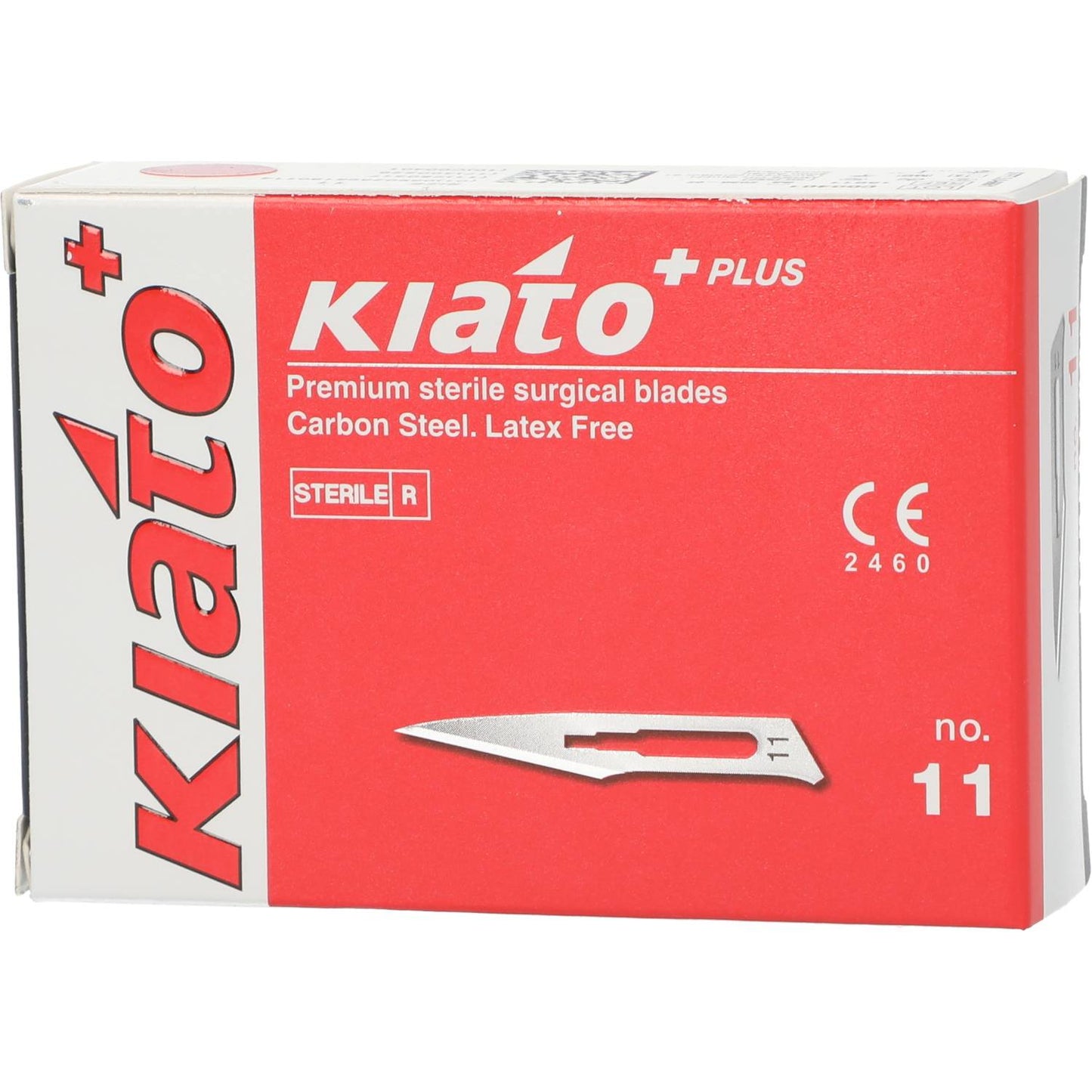Knivblad Kiato Engangs Kulstofstål Sterilt Nr. 11 / 100
