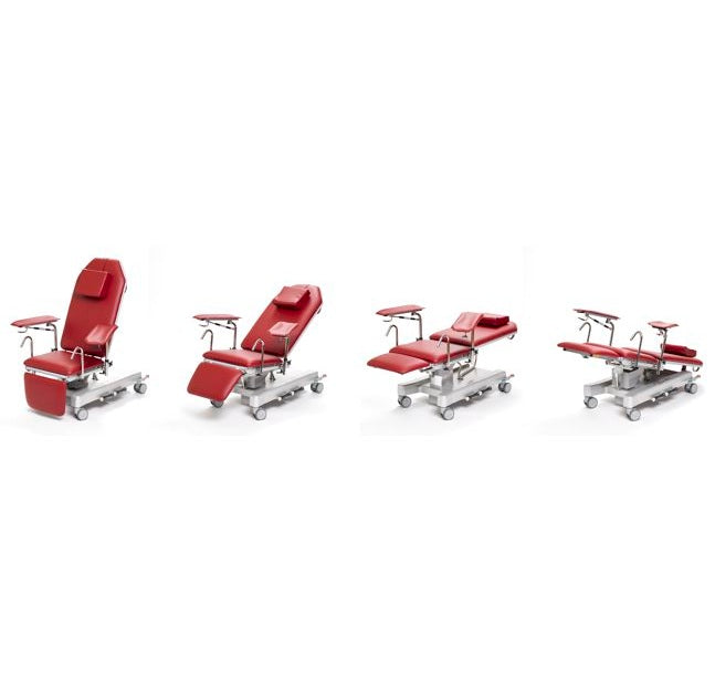 Prøvetagningsstol Elektrisk på søjle 215 kg