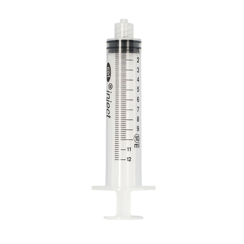 Sprøjte 3-komponent Bluebird sæt Luer-Lock/Centreret 10ml 0,2ml Graduering / 100