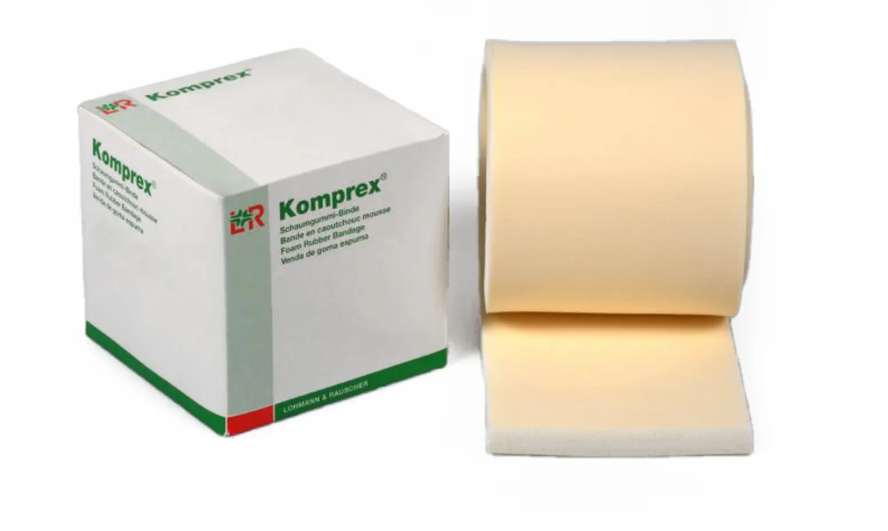 Skummgummipolster Komprex 5mm x 8cm x 2m