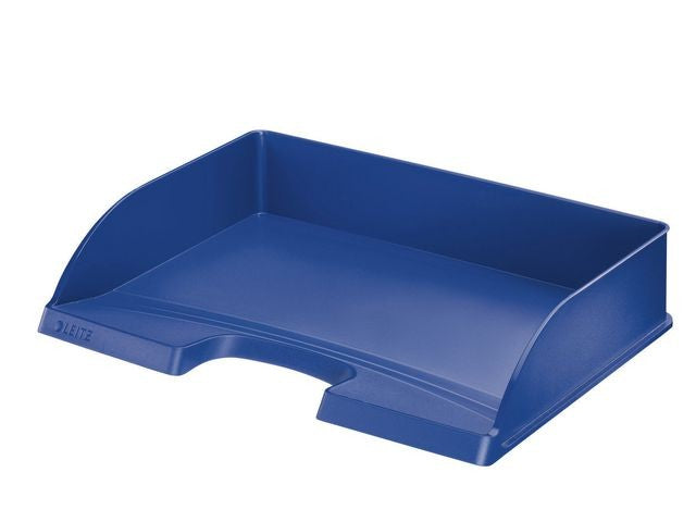 Postkasse Leitz Plus A4 Åben langside Blå