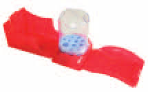 Hemobox 4 Transportkasse Rød