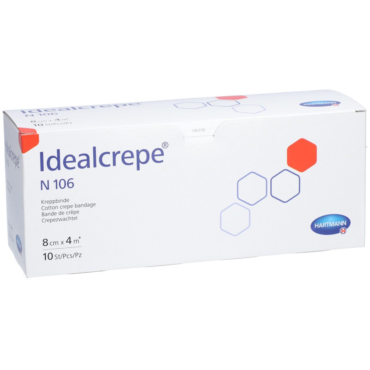 Binda Idealcrepe Elastic 8cm x 4m / 10