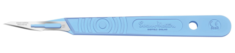 Skalpel/Kniv Swann-Morton Steril Engangskniv nr. 11 / 10
