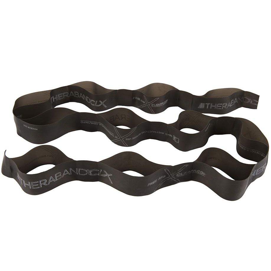 Thera-Band CLX Loops Sorte Meget Ekstra Hårde 2,1 m