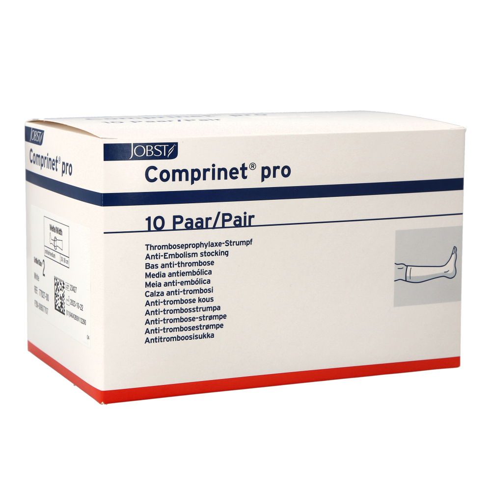 Comprinet Pro Knæbeskytter Hvid Størrelse 2 Medium / 10