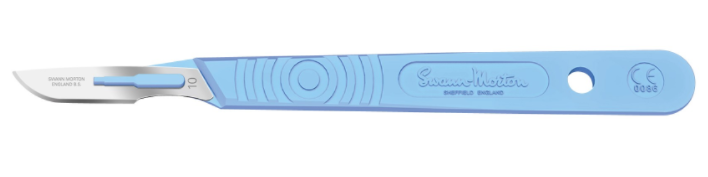 Skalpel/Kniv Swann-Morton Steril Engangskniv nr. 10 / 10