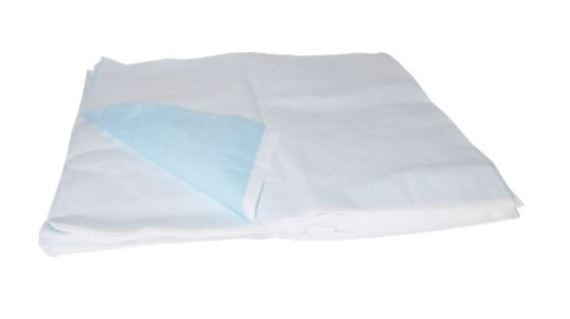 Bordskåner 2-lags hvid/blå 37 x 50 cm / 150