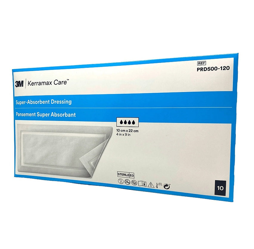 Kerramax Care Superabsorberande Förband 10 x 22cm / 10