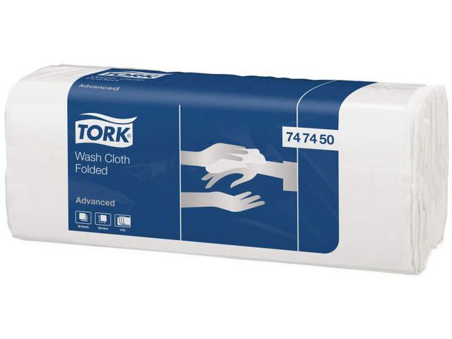 Tork Advanced vaskeklud 25 x 19 cm 6-lags Z-fold / 80