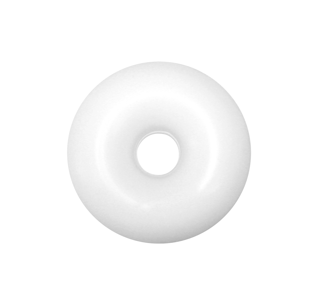 Livmoderring Silikone Donut 64mm
