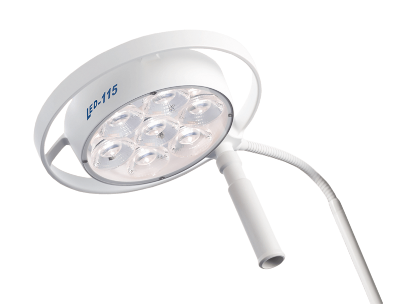 Undersøgelseslampe Mach 115 LED Rullestativ
