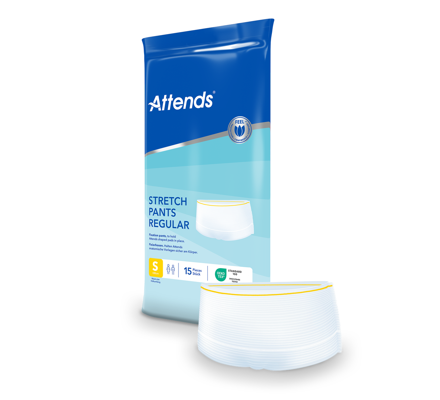 Fikseringsbukser Attends Stretch Pants Regular S / 15