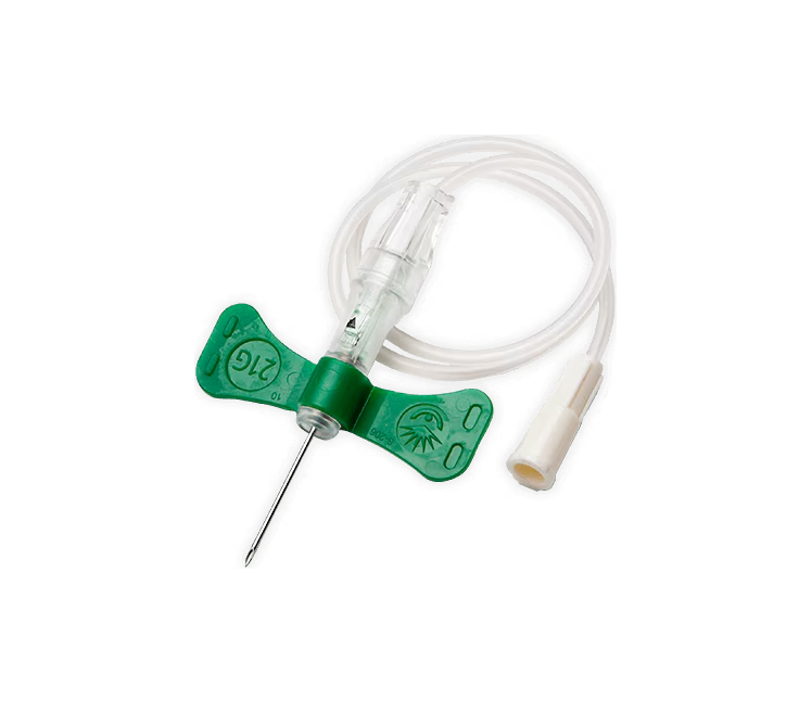 Venøs prøvetagningssæt BD Grøn trykknap 0,8x19x178mm / 20