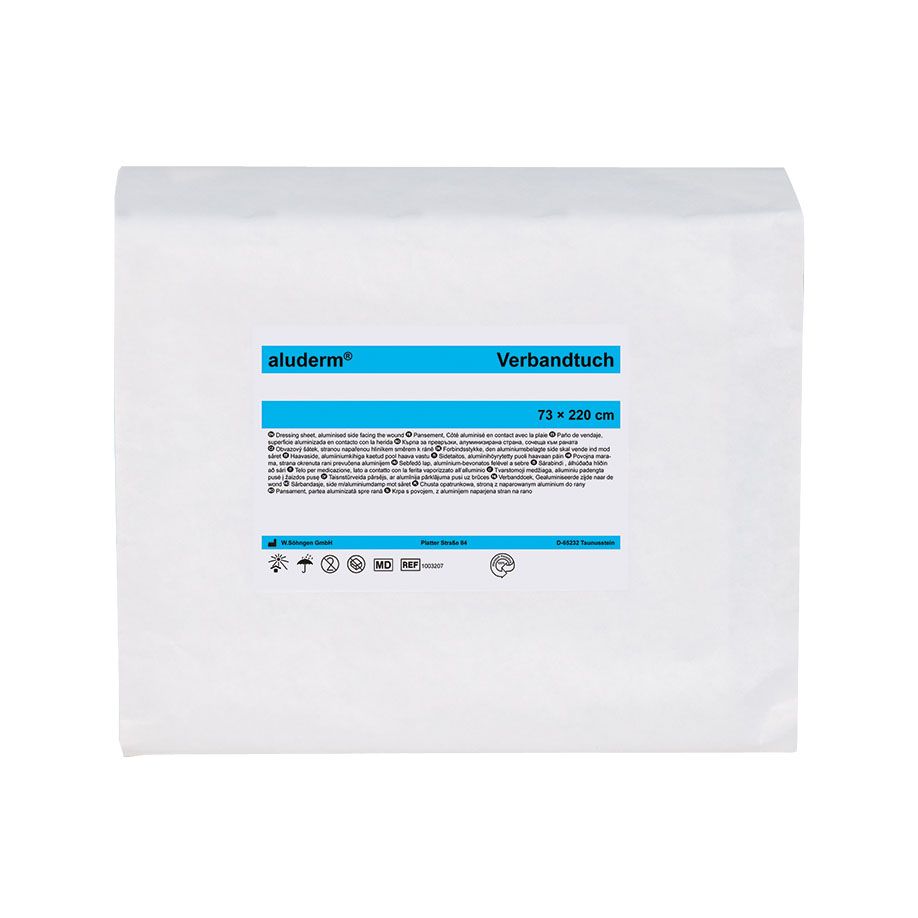 Aluderm brandsårsark 73 x 220 cm
