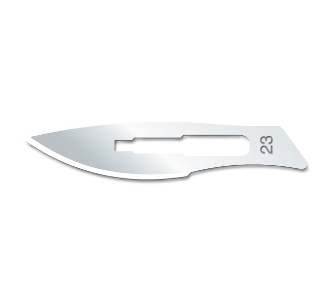 Knivblad Kiato Engangs Kulstofstål Sterilt Nr. 23 / 100