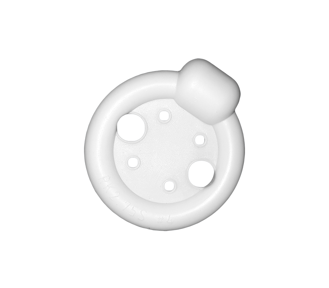 Livmoderring Silikonemembran med knop 43 mm