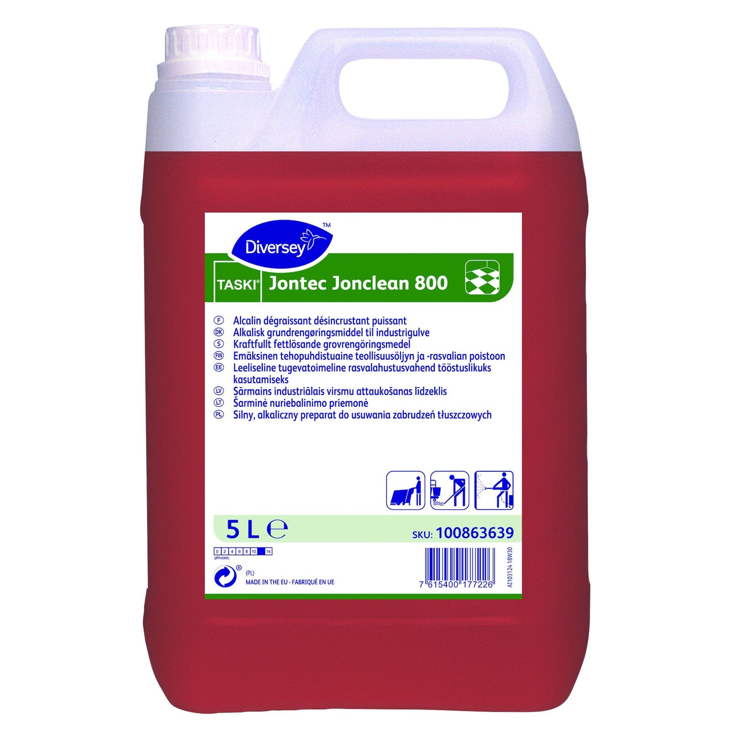 Gulvrengøringsmiddel Jontec Jonclean 800 5L