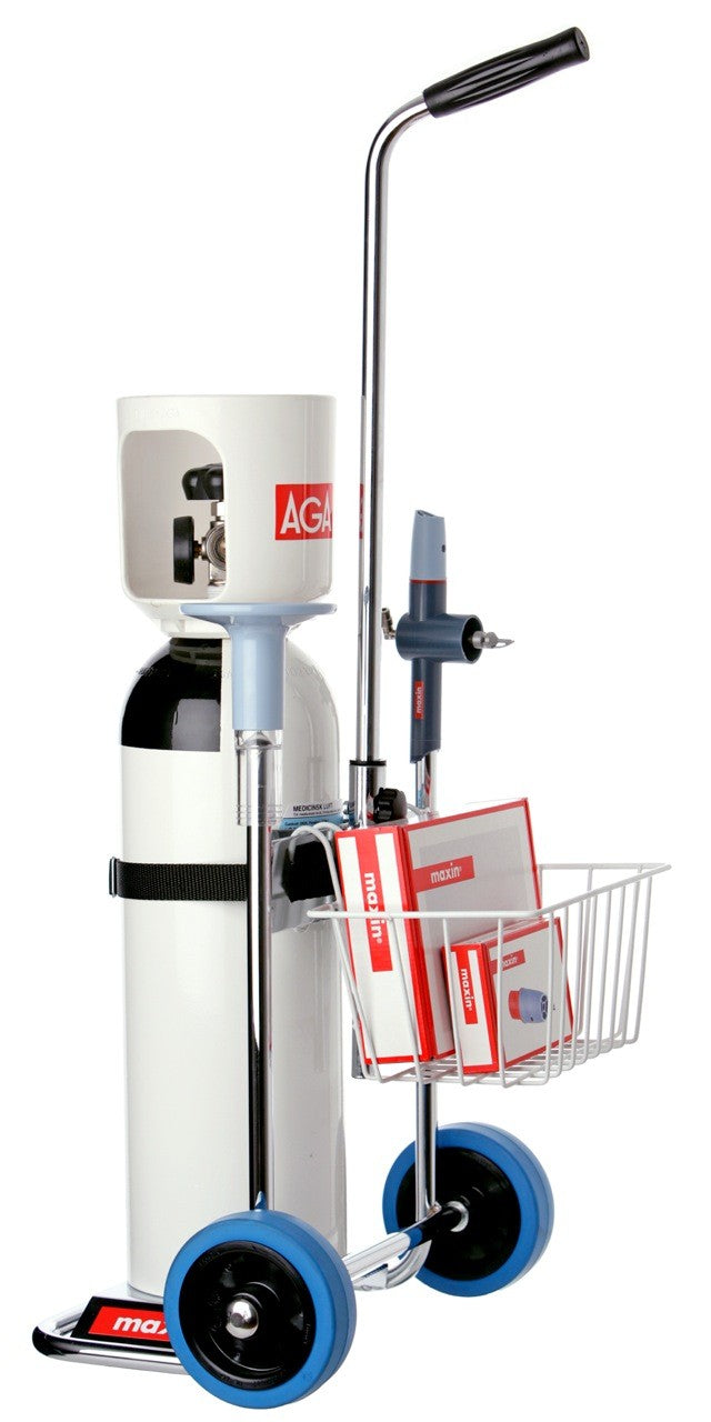 Maxin flaskevogn med holder og kurv