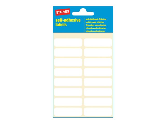 Etiket Allround Hvid 12 x 40 mm / 112