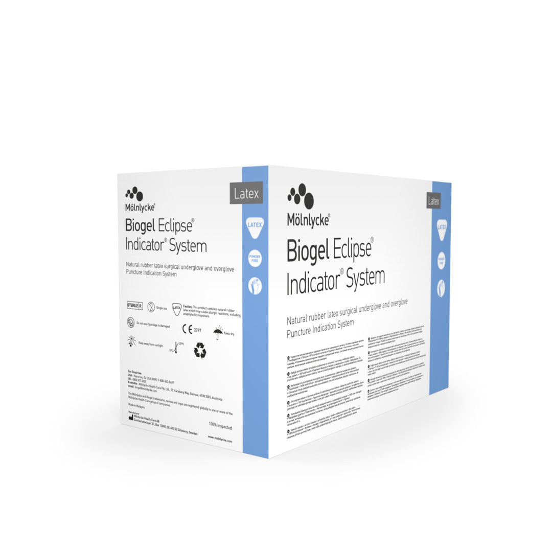 Op-Glove Biogel Eclipse Indikator Størrelse 5,5 / 2x25