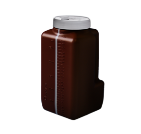 Urinopsamlingsflaske NFT med integreret overføringsenhed 3L / 30