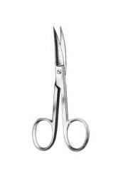 Saks buet søm 10cm spids / spids