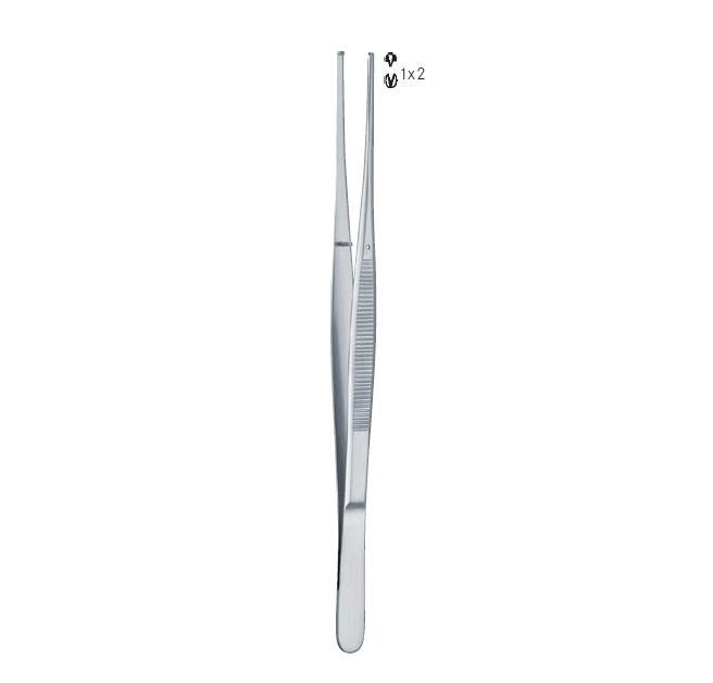 Pincet Taylor Straight 1x2 klo 17,5 cm