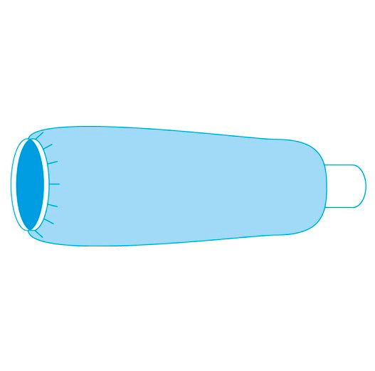 Op-canvas ærmer i par 50 x 16 cm / 85