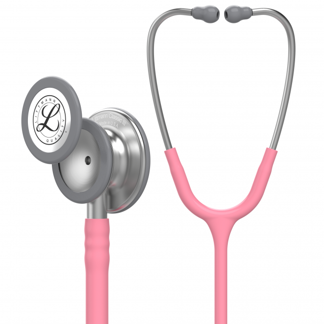 Stetoskop Littmann Classic III Monitoring Pearl pink