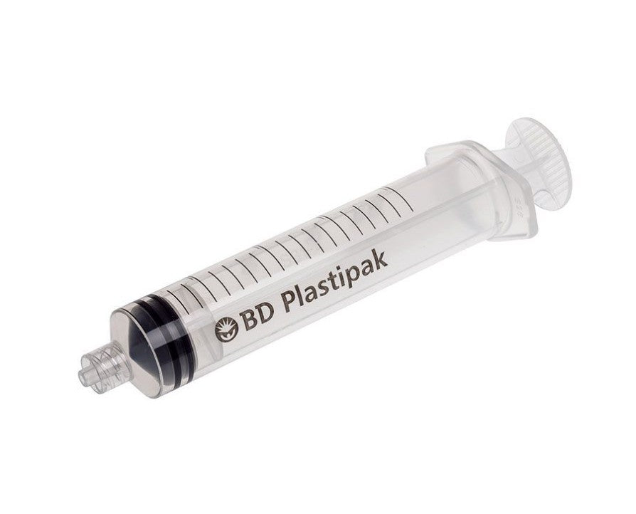 Sprøjte 3-komponent BD Plastipak Luer-Lock/Centret 20ml / 60