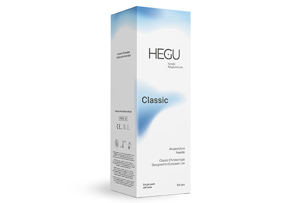 Akupunkturnål Hegu Classic med hylster 0,30 x 75 mm / 100 stk.