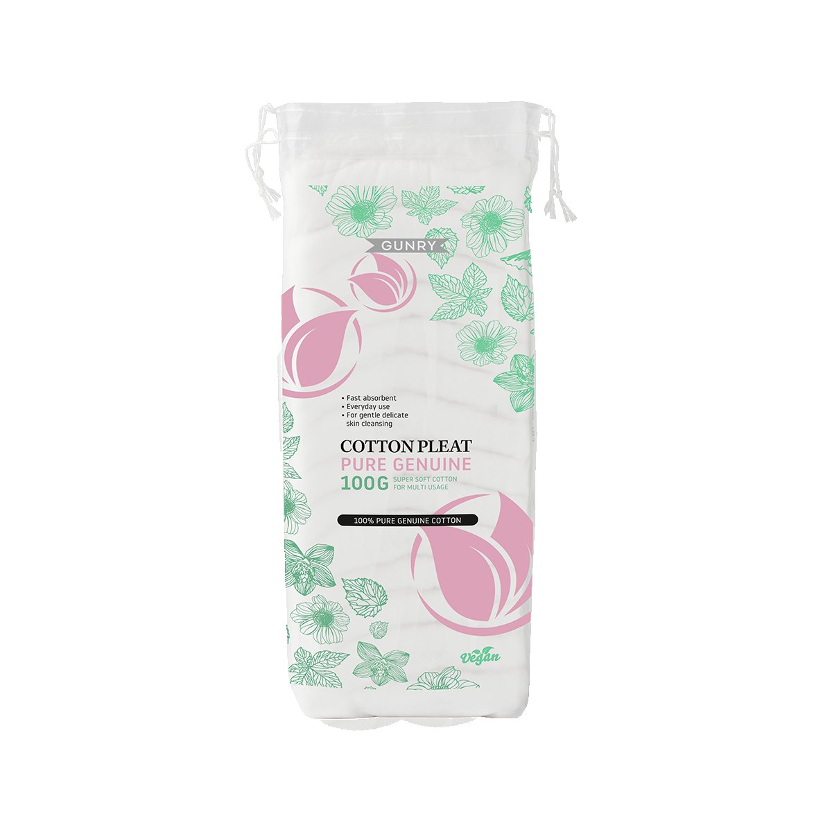 Plisseret bomuld 100g