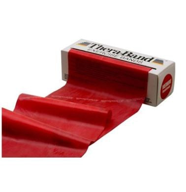 Thera-Band træningsbånd rød medium 5,5 m