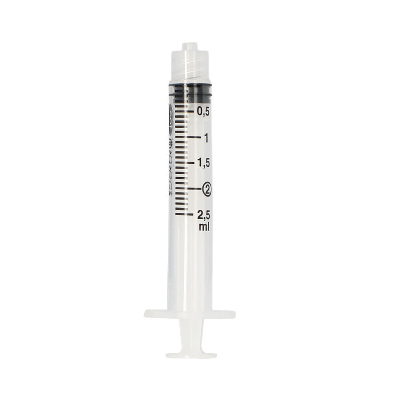 Sprøjte 3-komponent Bluebird Sæt Luer-Lock/Centret 2ml / 100