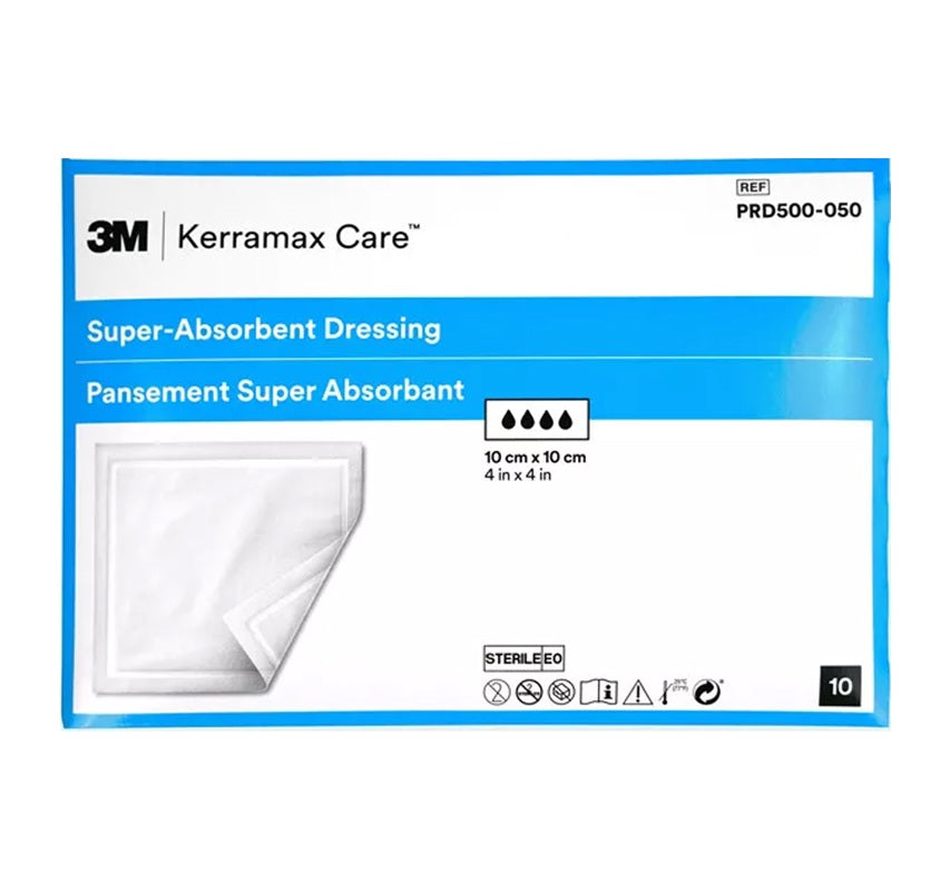 Kerramax Care Superabsorberende Forbinding 10 x 10 cm / 10