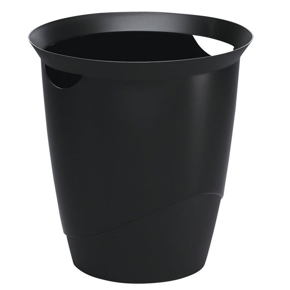 Papirkurv Rund Sort 16L