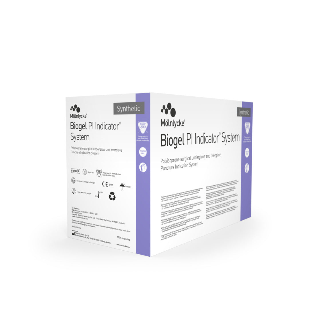 Op-Glove Biogel PI-indikatorsystem størrelse 8,0 / 2x25