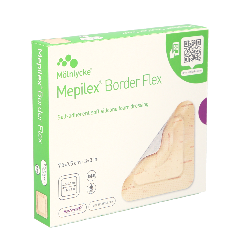 Mepilex Border Flex 7,5 x 7,5 cm / 5