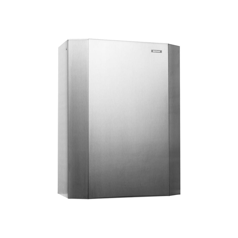 Papirkurv Katrin stål 25L