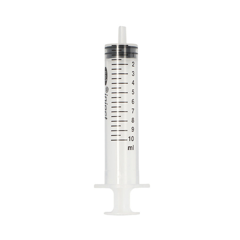 Sprøjte 3-komponent Bluebird-sæt Luer/Centret 10 ml 0,5 ml Graduering / 100