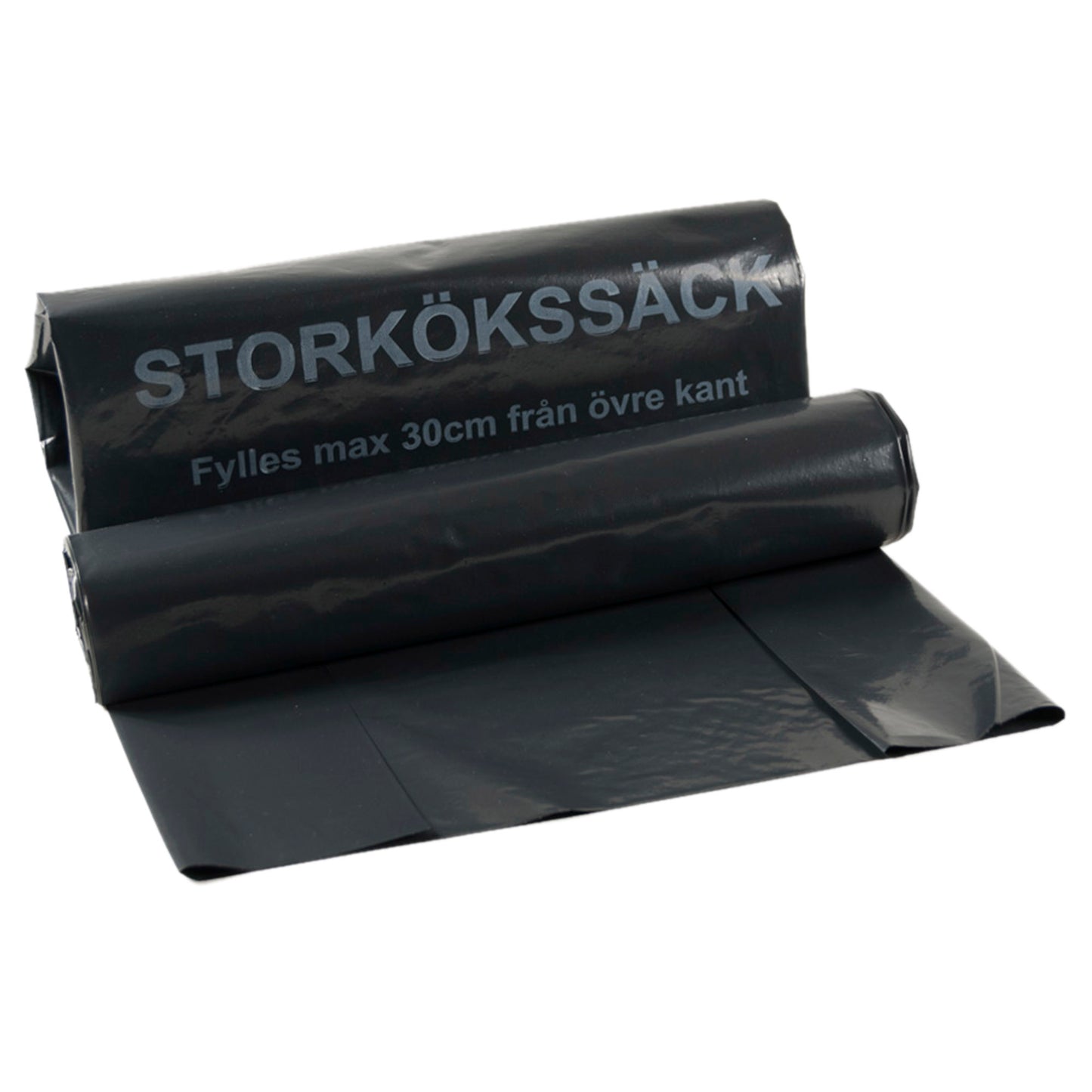 Madaffaldspose 60L Sort 55 x 105cm 90my / 10