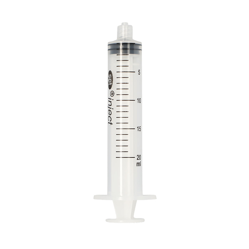 Sprøjte 3-komponent Bluebird Sæt Luer-Lock/Centret 20ml / 100