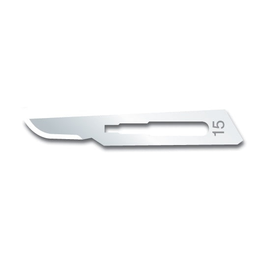 Knivblad Kiato Engangs Rustfrit Stål Sterilt Nr. 15 / 100