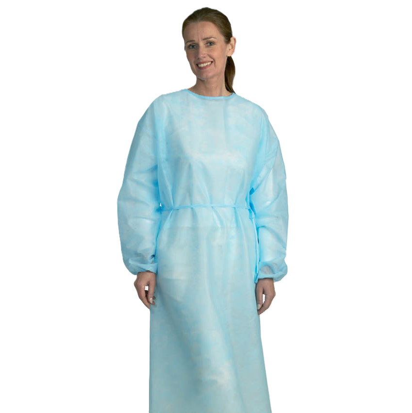 Beskyttelsesdragt engangs blå L / 50