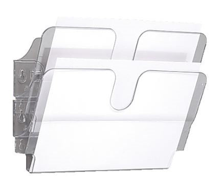 Formularbakke FlexiPlus A4L 2-rums transparent / 2