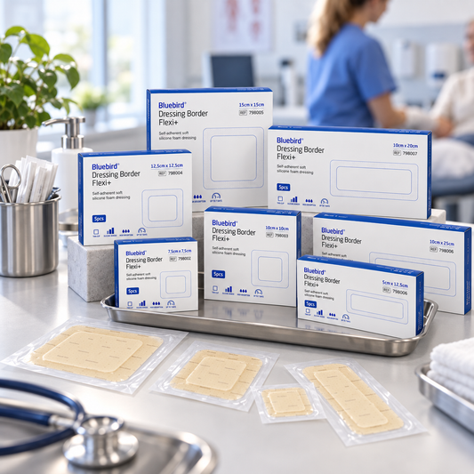 Nyhet inom sårvård – Bluebird Dressing Border Flexi+ är här