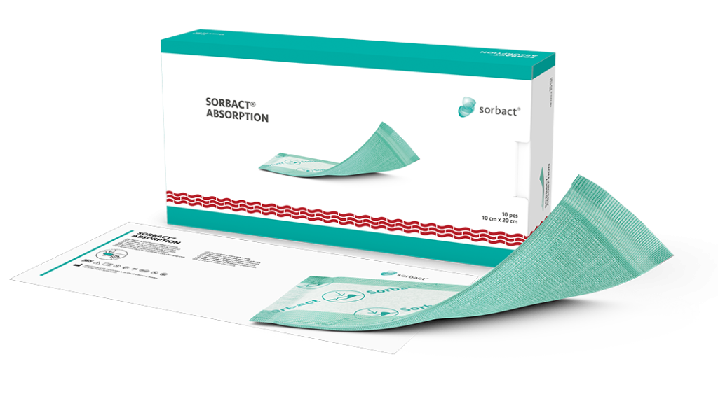 Sorbact Absorption ABS-forbinding 10 x 10 cm / 10