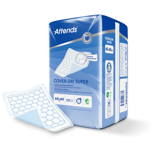 Hygiejnebind Attends Cover-Dri Super 60 x 60 cm / 50